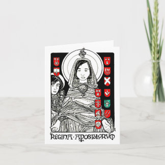 レジーナApostolorum Notecard カード