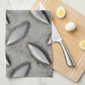 レジ係のプレートの産業倉庫の鋼鉄上品 キッチンタオル (四つ折り)