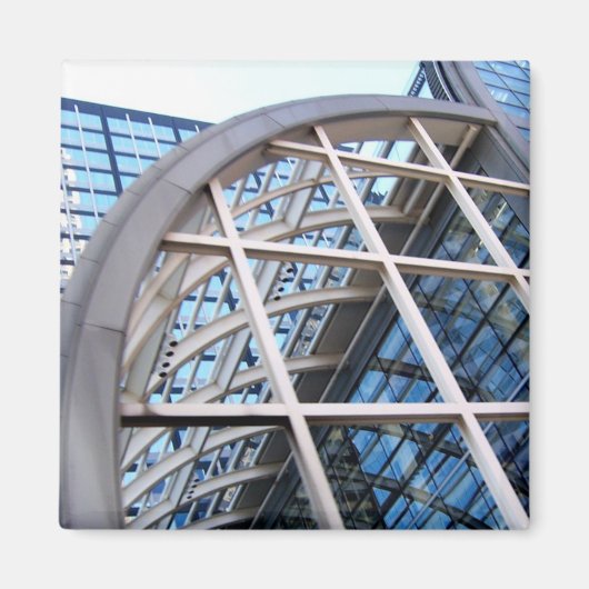 レジ建物（ウェルズ・ファーゴ） マグネット (正面)