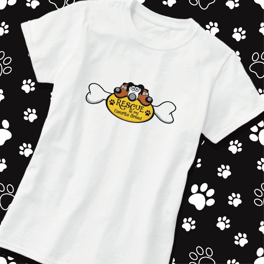 レスキューお気に入りのドッグは私のTシャツ Tシャツ