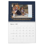 レスキューされたビーグル 2026 年カレンダー カレンダー (2月 2027)