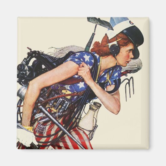 レスキューへロージー マグネット (正面)