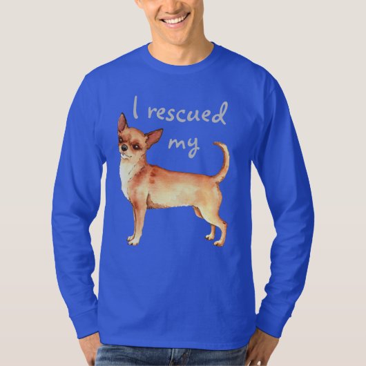 レスキューチワワ Tシャツ (正面)