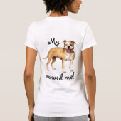 レスキューピットブルテリア Tシャツ (裏面)