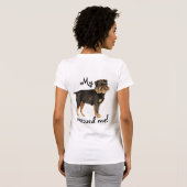 レスキューブリュッセルグリフォン Tシャツ (裏面フル)