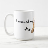 レスキューレイクランドテリア コーヒーマグカップ (左)