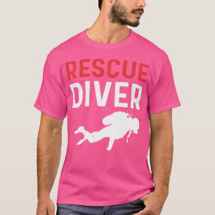 レスキュー潜水士乗務員レスキュー・ダイビング Tシャツ
