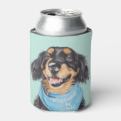 レスキュー犬クーラーボックス 缶クーラー (缶正面)