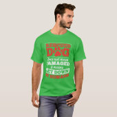 レスキュー犬レスキュー犬の友人ヴィンテージ Tシャツ (正面フル)
