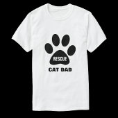 レスキュー猫パパTシャツ Tシャツ
