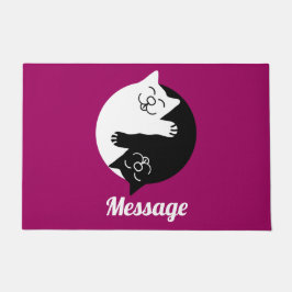 レスキュー猫ペット猫アクセサリーとギフト ドアマット