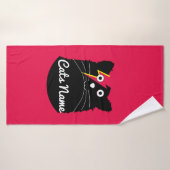 レスキュー猫ペット猫アクセサリーとギフト バスタオル (バスタオル)