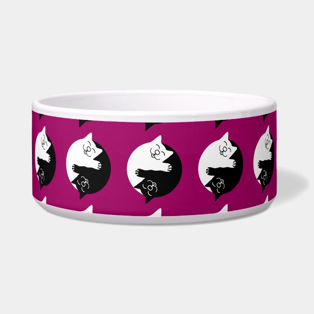 レスキュー猫ペット猫アクセサリーとギフト ボウル (正面)