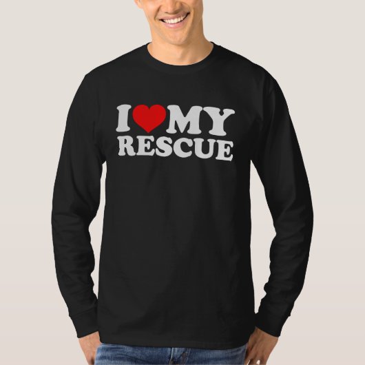 レスキュー隊大好き Tシャツ (正面)