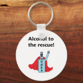 レスキュー・キー・チェーンへのアルコール キーホルダー (正面)