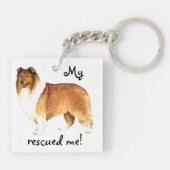 レスキュー・コリー キーホルダー (裏面)