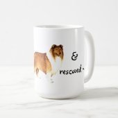 レスキュー・コリー コーヒーマグカップ (正面右)