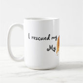 レスキュー・コリー コーヒーマグカップ (左)