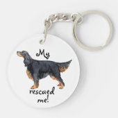 レスキュー・ゴードン・セッター キーホルダー (裏面)