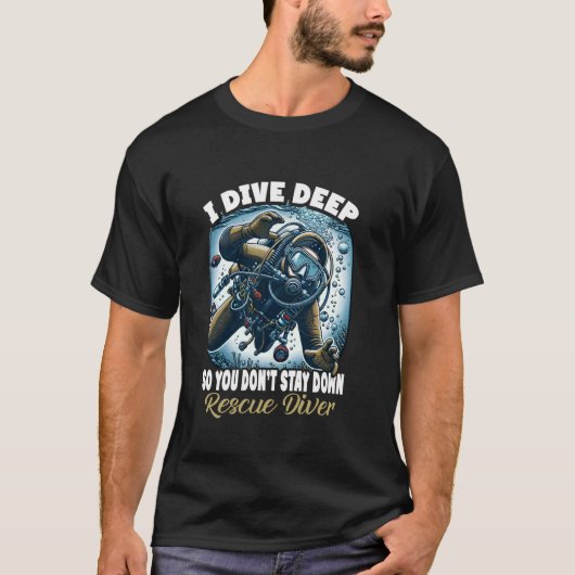 レスキュー ダイビング 1 Tシャツ (正面)