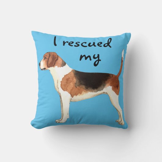 レスキュー・ハリアー クッション (正面)