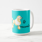 レスキュー・プードル コーヒーマグカップ (正面右)
