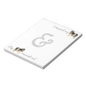 レスキュー・ポーランド低地シープドッグ ノートパッド (回転)