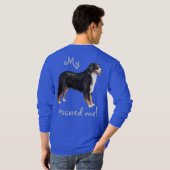 レスキューBernese Mountain Dog Tシャツ (裏面フル)