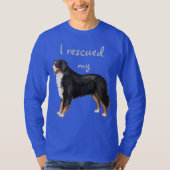 レスキューBernese Mountain Dog Tシャツ (正面)