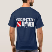 レスキューDiver 2アパレル Tシャツ (裏面)