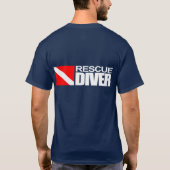 レスキューDiver 4アパレル Tシャツ (裏面)