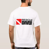 レスキューDiver 4アパレル Tシャツ (裏面)