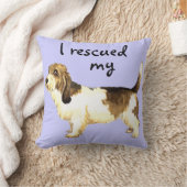 レスキューPetit Bassetグリフォンベンデン クッション (ブランケット)