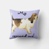 レスキューPetit Bassetグリフォンベンデン クッション (裏面)