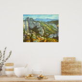 レスタークバイポールセザンヌ ポスター (キッチン)