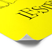 レスターヤングヴィンテージイラストレーション ポスター (角)