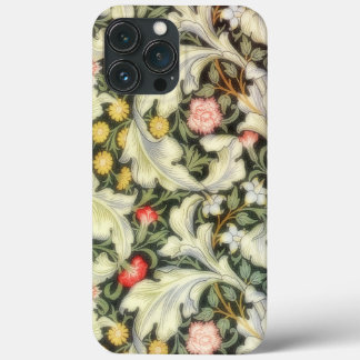 レスターヴィンテージグリーンフローラ iPhone 13 PRO MAXケース