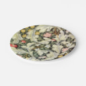 レスターヴィンテージ花柄 ペーパープレート (アングル)