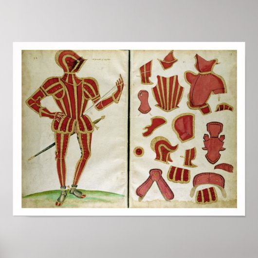 レスター伯爵の鎧「安安製」 ポスター (正面)