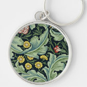レスター・ウィリアム・モリス・パターン キーホルダー (正面)