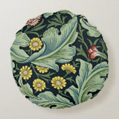 レスター・ウィリアム・モリス・パターン ラウンドクッション (裏面)