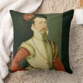 レスター、c.1のロバートDudleyの(1532-88年の)第1伯爵 クッション (ブランケット)