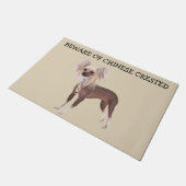 レステおもしろいッドドッグブリードハウス ドアマット (アングル)