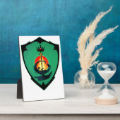 レスティンコート・オブ・アームズ フォトプラーク (側面)