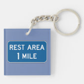 レストエリア記号キーチェーン キーホルダー (裏面)