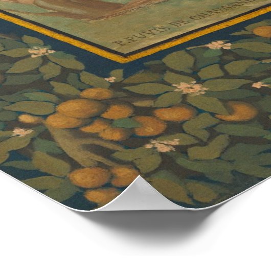 レストピエールプヴィスデシャヴァンヌファインアート ポスター (角)