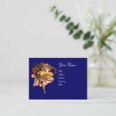 レストライタリアンン、キッチン、トマト 名刺 (スタンド正面)