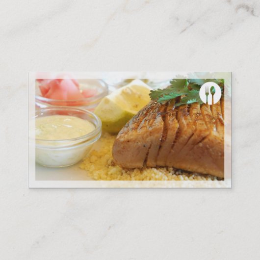 レストラエレガントン名刺 名刺 (裏面)