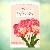 レストラカスタマイズンマザーズデイブランチフローラ ウィンドウサイン (シート3)