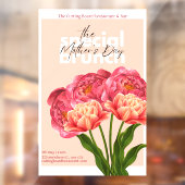 レストラカスタマイズンマザーズデイブランチフローラ ウィンドウサイン (シート2)